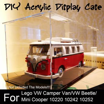 Nueva colección · Vitrina acrílica DIY para Leg0 VW Camper Van  Beetl 