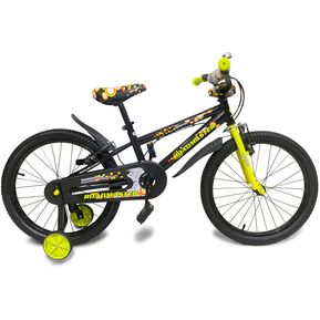 Bicicleta Infantil Roadmaster en Rin 16 18 y 20 Niños Amarillo