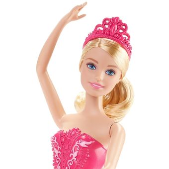  Barbie Muñeca bailarina de cuento de hadas, rosa : Juguetes y  Juegos