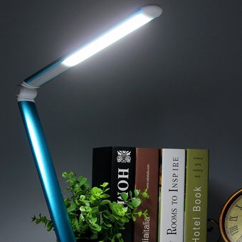 Luz plegable Light Touch Control de lectura giratoria LED de mesa Lámpara de escritorio 