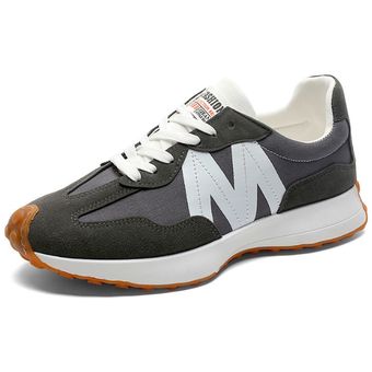 2021 primavera nuevos zapatos deportivos para hombre-gris 