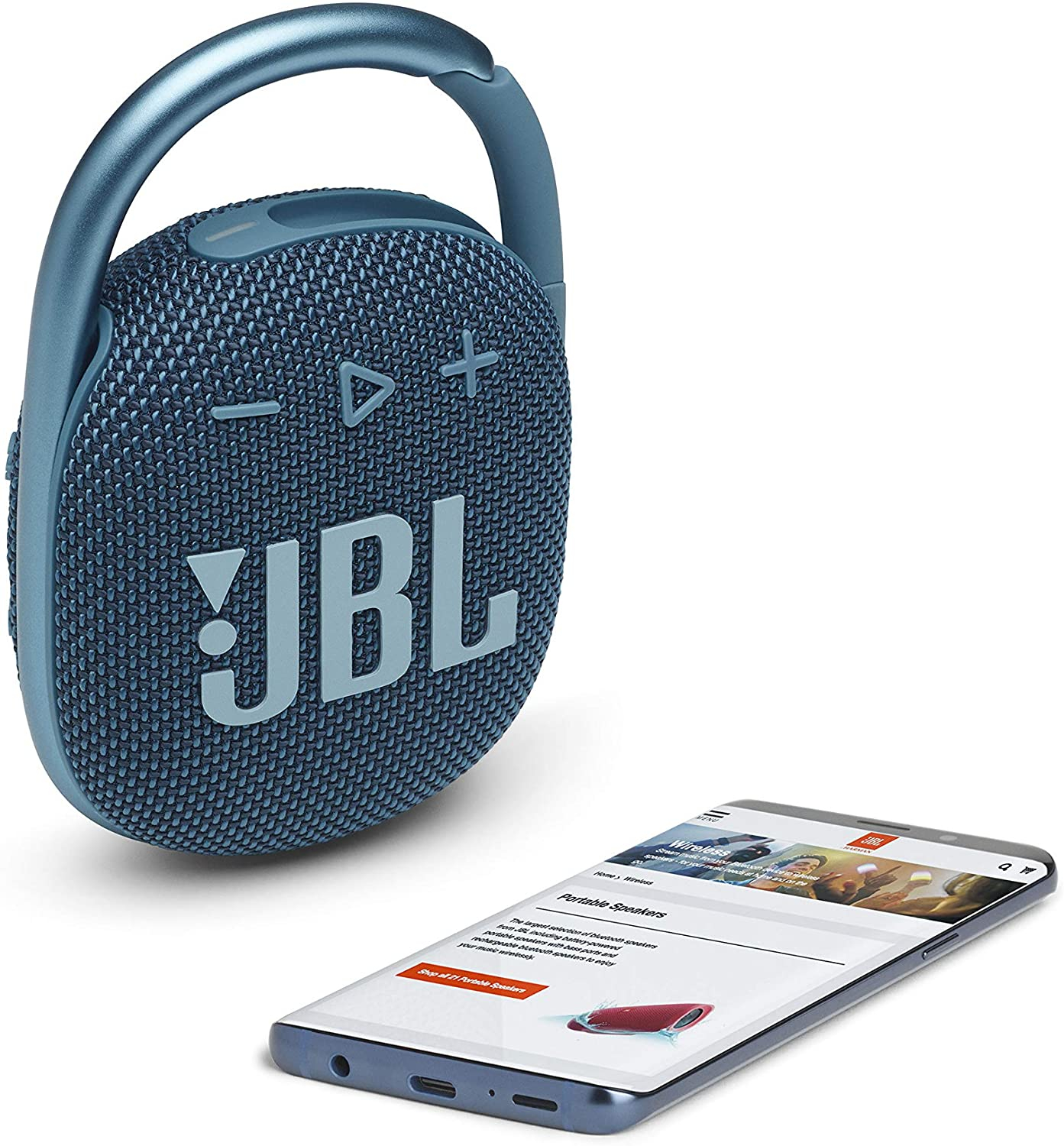 Bocina Jbl Clip 4 Portátil Con Bluetooth 10 Horas Ip67