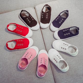 antideslizantes Zapatos de lona para niños niñas zapatos zapatos de bebé transpirables suaves niñas 