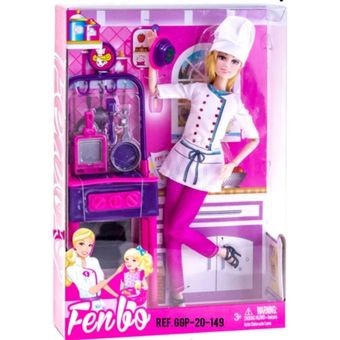 Muñeca cheap barbie chef