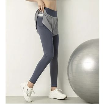 Pantalones cortos de Yoga de Lycra para mujer, short gym mujer