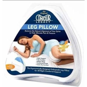 Leg Pillow - Almohada de Pierna Viscoelástica Ortopédica Memory Foam
