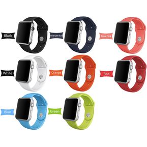 Correa Apple Watch Extensible Silicon 42 y 38 mm 8 Colores T...