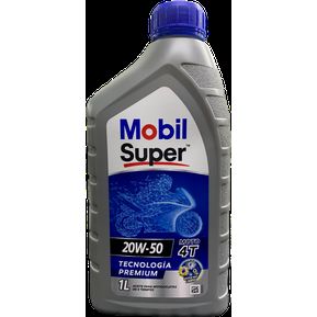 Aceite mobil super+4T 20W50 mineral original
