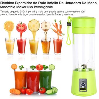 Mini Licuadora Batidora Personal Portátil Recargable Juice Blender –  COLMETECNO