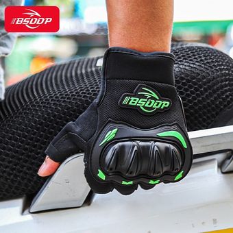 Motorcycle Man's Gloves Outdoor Motocross Breathable Half Finger Racin 