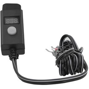 YKT-0204X-6 12-24V USB Cargador Impermeable Moto Con El Interruptor Negro Del Voltímetro