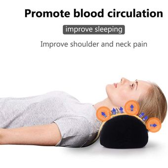Almohada de masaje de acupresión para cuellomúsculos,bloq 
