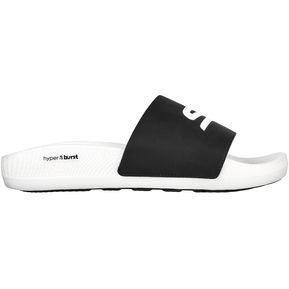 Sandalias Skechers Hyperslide - Deriver Color Negro - Blanco para Hombre