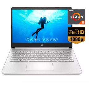 Laptop Hp Ryzen 5 (256 ssd + 8 gb) 14 Fhd Amd Windows