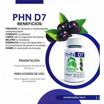 PHN D7 100 cápsulas Cúrcuma Chlorella Lupulo Moringa | Linio México -  GE598HB0IR6YXLMX