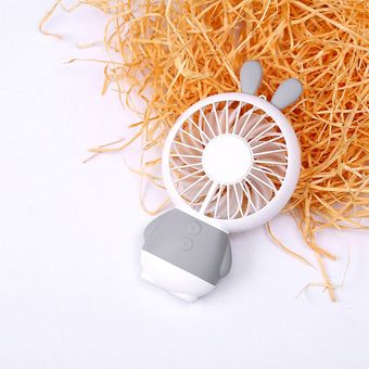 Mini ventilador de mano multifuncional recargable recargable que funciona con la batería USB 