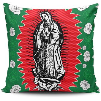 Cojin Decorativo Tayrona Store Virgen De Guadalupe 043 