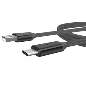 Mitzu® Cargador USB 2.1 A carga rápida con clip organizador, blanco