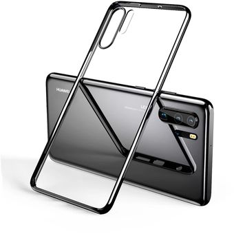 Funda Tpu Orilla Platinada Huawei P30 Pro, P30 Y P30 Lite