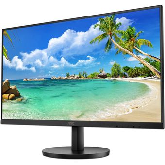 Monitor Led Aoc 27b3hm, 27 Pulgadas, 1920 X 1080, Vga/hdmi, Color Negro