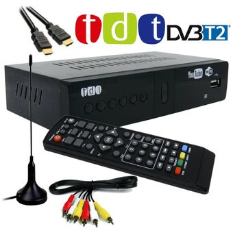 Decodificador Tdt Con Wifi+ Antena +Control + Cabl