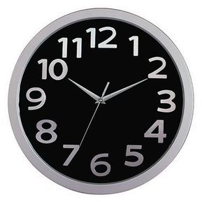 Reloj de Pared Tausen Negro 33 cm