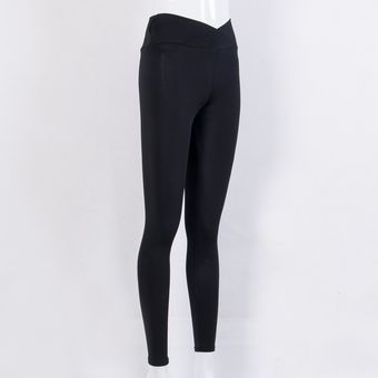 Pantalones para Mujer de Yoga Leggings deportivos elásticos de alta cintura Pant 
