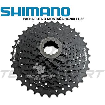 Pacha shimano 2025 9 velocidades ruta