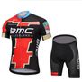Conjunto de pantalones cortos transpirables estilo jersey de ciclismo