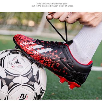 Botas De Fútbol Deportivas De Caña Baja De Competición Rojo AG 
