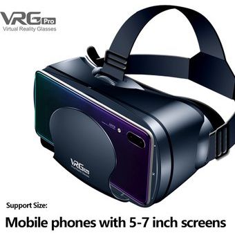 Gafas VR gafas 3D inteligentes montadas en la cabeza realidad virtual 