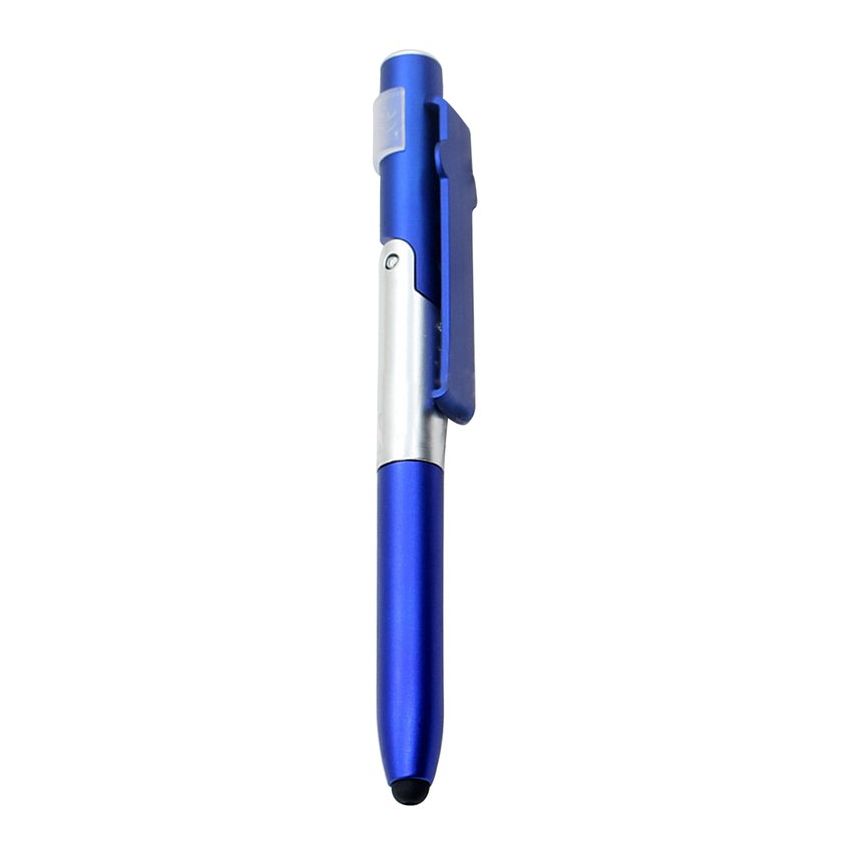 Bolígrafo plegable con luz 4 en 1 bolígrafo con lápiz LED de lámpara
