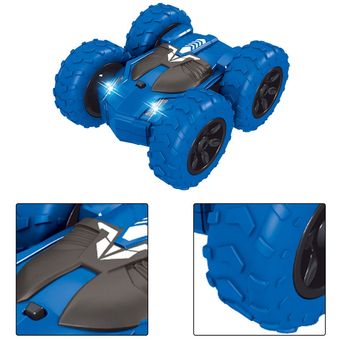 Función de control remoto Stunt Car lateral doble YT6615 clara que se desplaza giratoria 