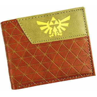 #Zelda01 Billetera para juego de Zelda monedero corto para hombre de alta calidad con bolsillo para monedas para jóvenes y niños HON 