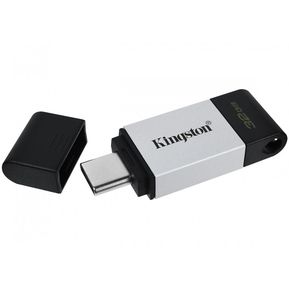 Memoria Flash USB C 3.2 Kingston DataTraveler 80 32GB Metali...