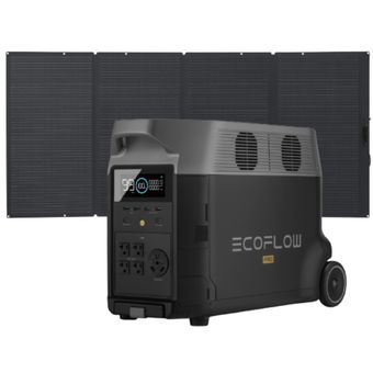 Generador Solar Portátil EcoFlow Delta Pro 3600Wh + 1 Panel Solar