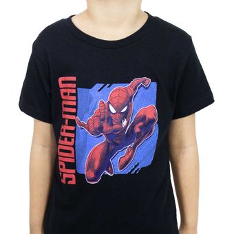 Playera Spiderman Action 816ZI055172 -Negro | Linio México -  MA961TB0QQ00LLMX