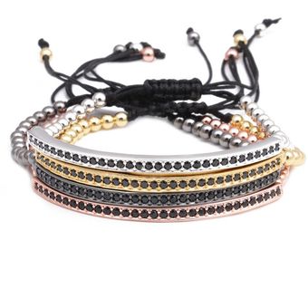 Pulsera Para Hombres Y Mujeres Pulsera De Cuerda Tejida De 