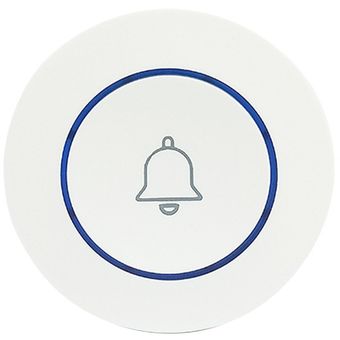 BEERIS Inalámbrico 433Mhz Timbre Botón de contacto Seguridad 