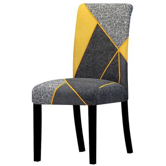 Cubierta elástica para silla de asiento,cubierta estampada extraíble y lavable para banquete,Hotel,comedor,brazo silla de oficina #111105 