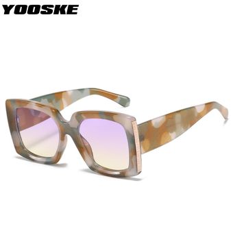 Las gafas de sol de gran tamaño Yooske las gafas de solmujer 