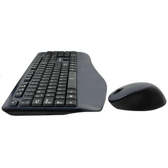 Teclado y Mouse Inalámbrico Perfect Choice PC-201236 USB Estándar Negro