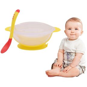 Bowl para la alimentación del Bebe - Cuchara Termosensible