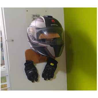 Soporte Para Casco Pared Multifuncional Moto 628011