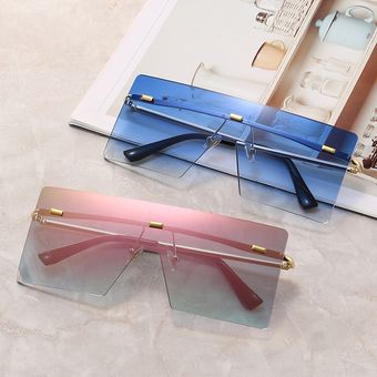 Gafas de sol sin límites de gran tamaño Gradios de sol demujer 