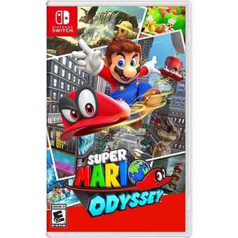 Nintendo - Super Mario Odyssey Nintendo Switch Juego