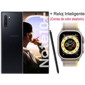 Samsung Galaxy NOTE 10 Plus 12GB+256GB y Smartwatch-Black
