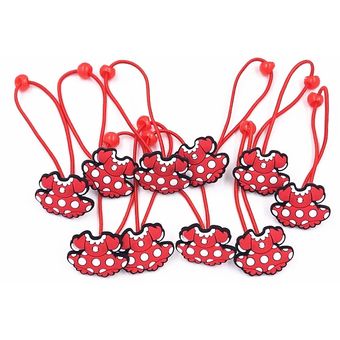 bandanas elásticas simples 10 Uds De pajarita de dibujos animados para niños bandas de goma para la cabeza regalo para niños 