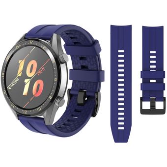 Para Huawei Watch GT2 Pro 22 mm Correa de reloj de silicona transpirable de  dos colores (