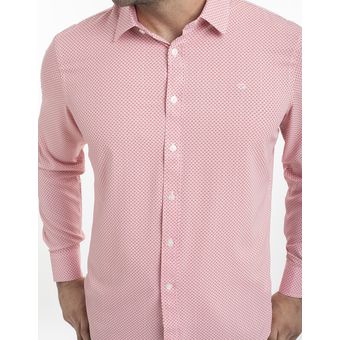 Camisa Casual Hombre Oscar de la Renta A20WVN805-RD - Oscar | Knasta Perú